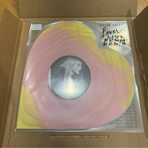 Taylor Swift Lover Heart-Shaped Vinyl